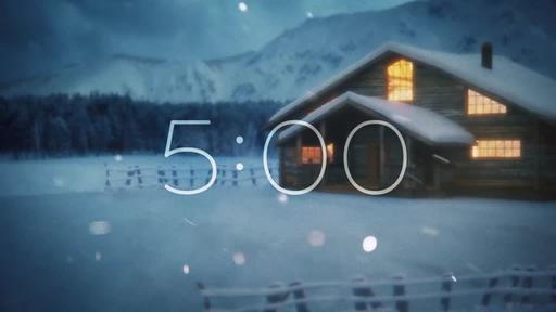 Winter Cabin - Countdown 5 min