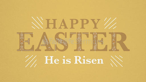 Easter: He is Risen