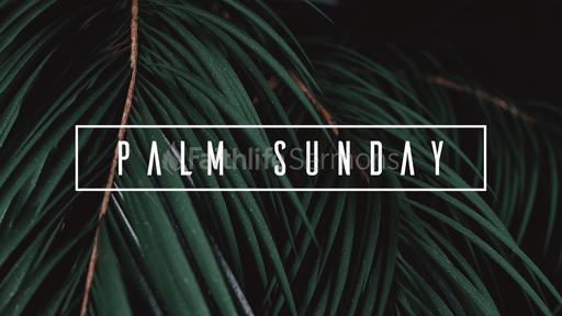 Palm Sunday Branches