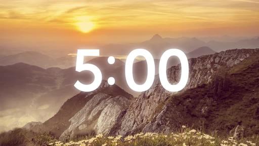 He is Risen: Mountains - Countdown 5 min