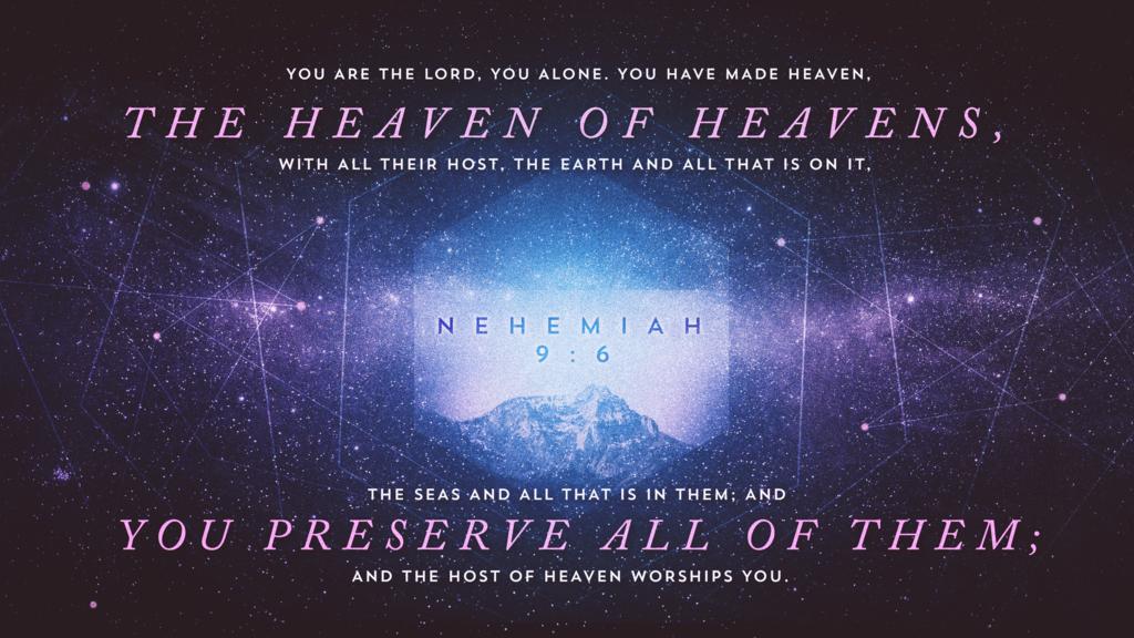 Nehemiah 9:6 large preview