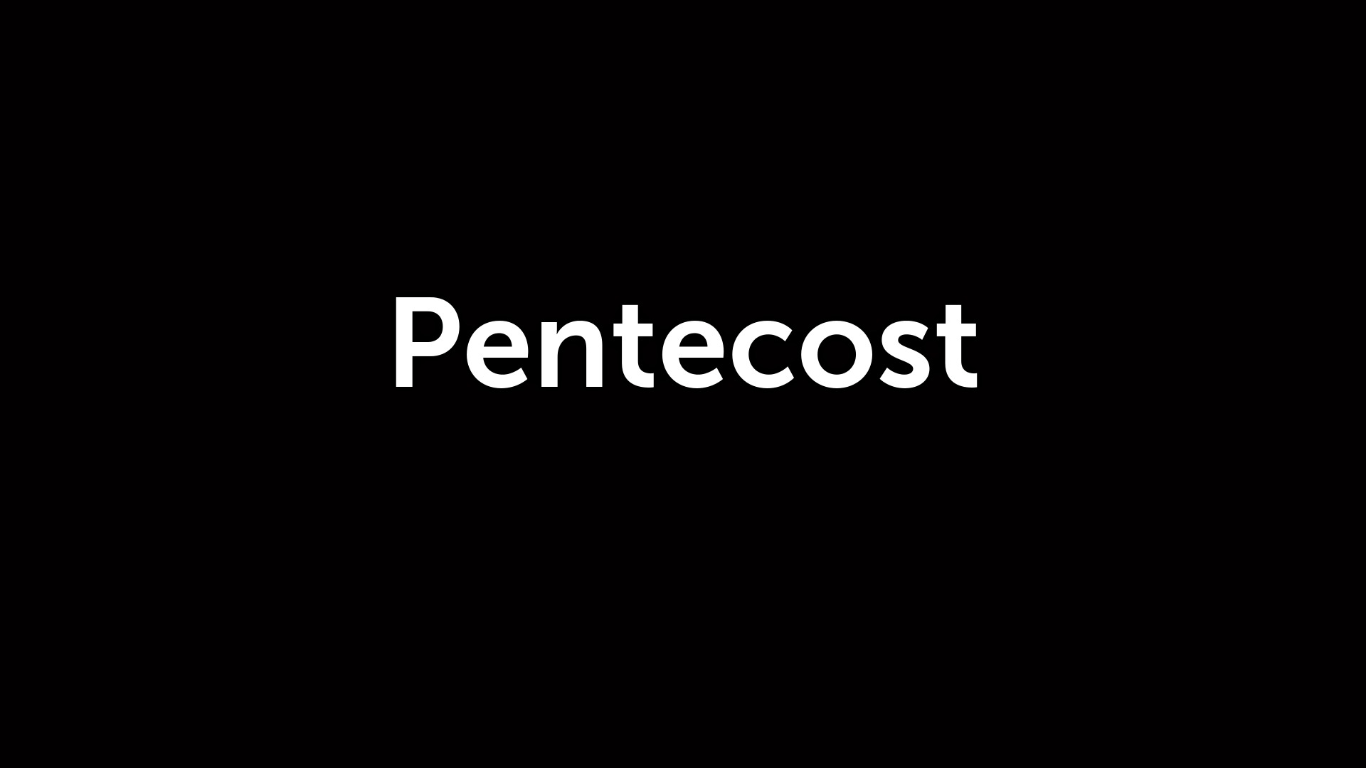 Pentecost - Logos Sermons