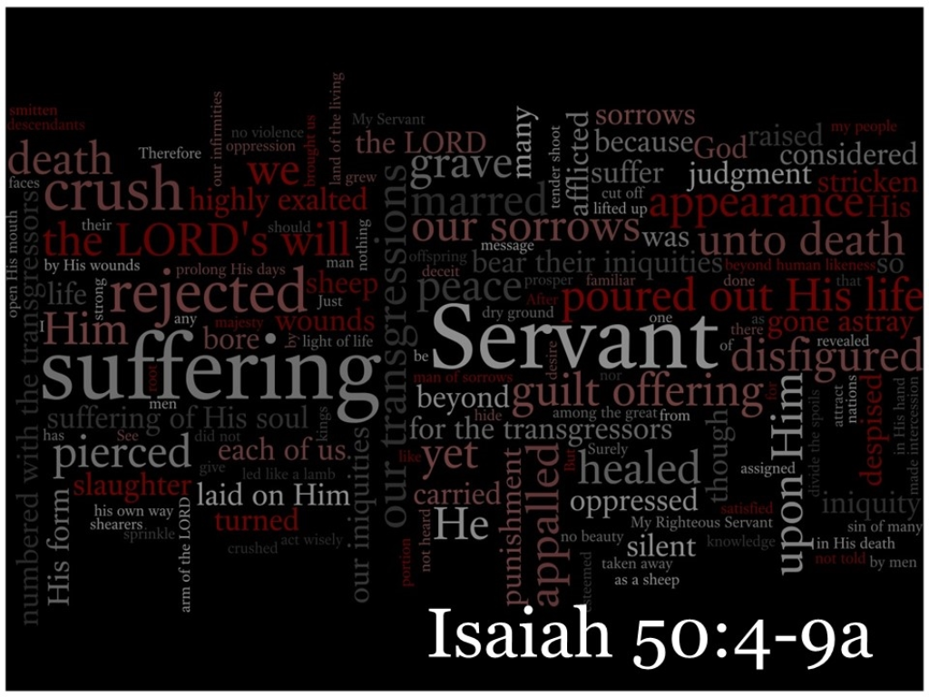 The Suffering Servant Sunday March 25 2018 9 Am