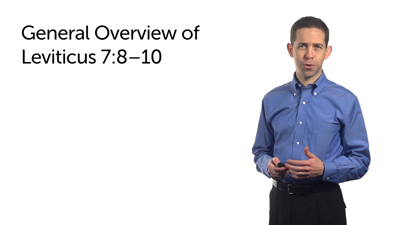 Portion Distributions among the Priests (Lev 7:8–10)