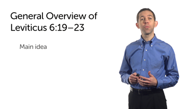 The Priest’s Continual Offering (Lev 6:19–23)