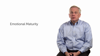 Emotional Maturity