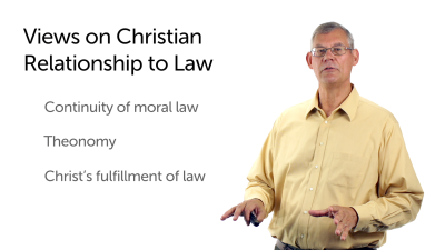 The Relationship of Believers to the Old Testament Law