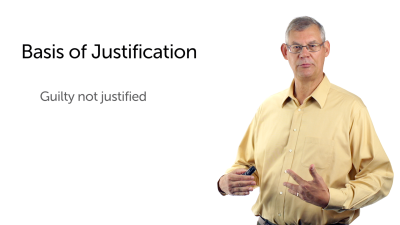 The Meaning and Basis of Justification