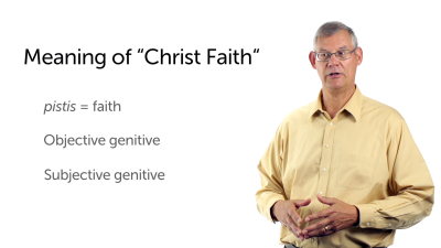 God’s Righteousness and Christ’s Faithfulness