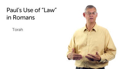 Paul and the Law