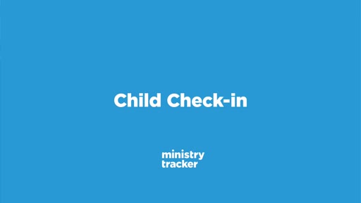 Child Check-in