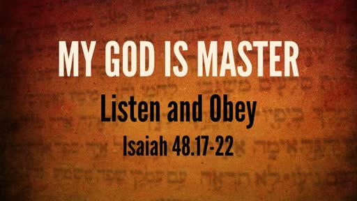 My God is Master (2)