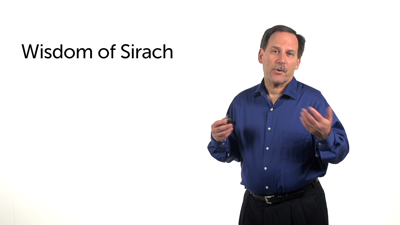Women in the Wisdom of Sirach: Wives, Daughters