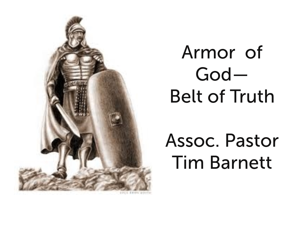 Belt of Truth wed 523 Logos Sermons