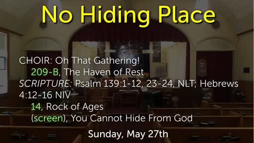 No Hiding Place