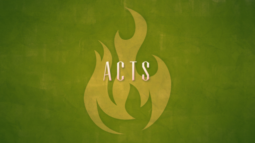 Acts: The Main Thing