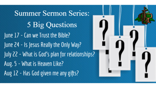 5 Big Questions: Can we Trust the Bible?