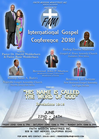 PRE SERVICE TO THE INTERNATIONAL GOSPEL CONFERENCE 2018