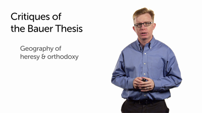 Did Heresy Precede Orthodoxy? Proto-Orthodoxy Preceded Both