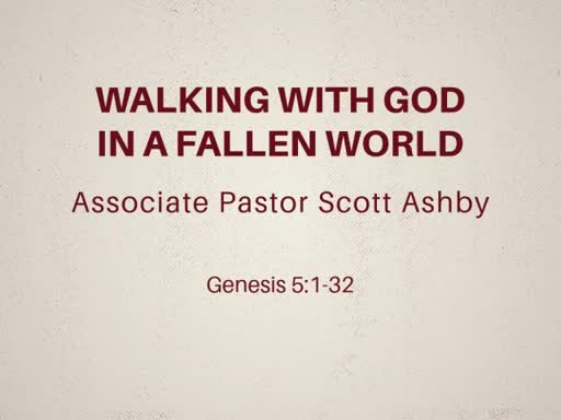 Walking with God in a Fallen World