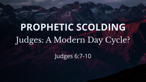Prophetic Scolding