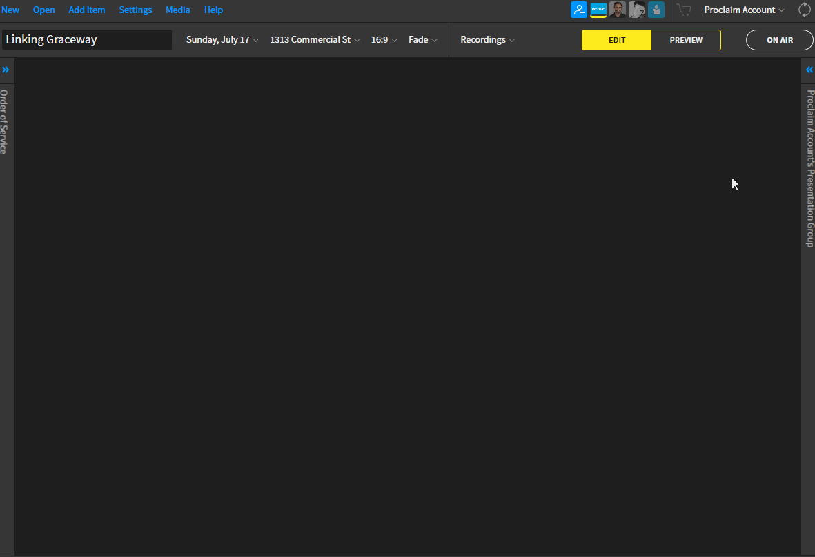 audio device config