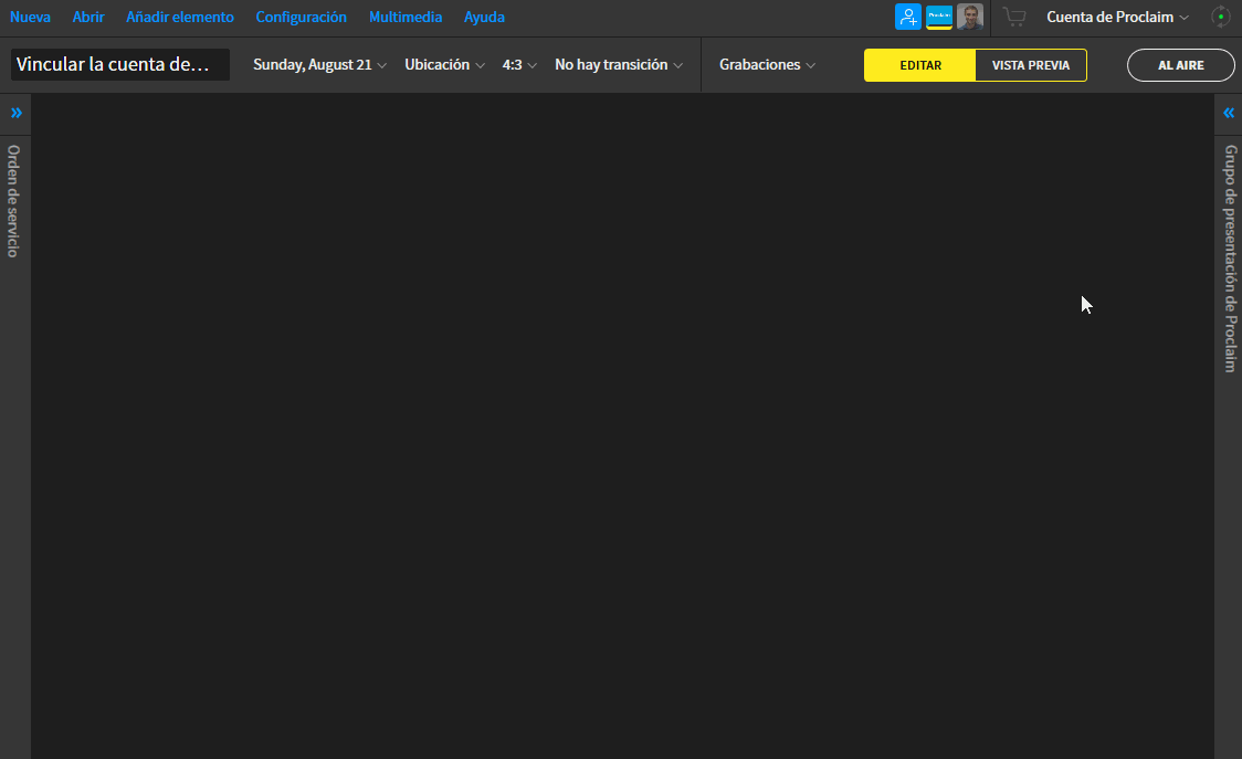 audio device config