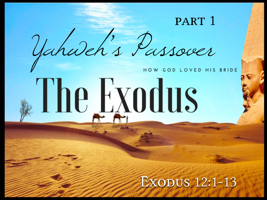 Yahweh's Passover (Part 1) - Faithlife Sermons