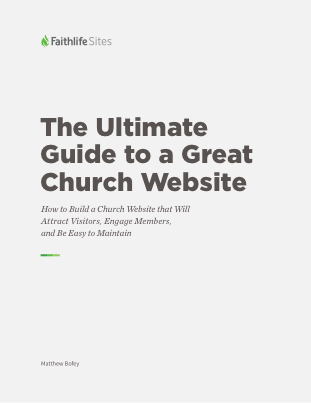 Faithlife Sites Guide Cover