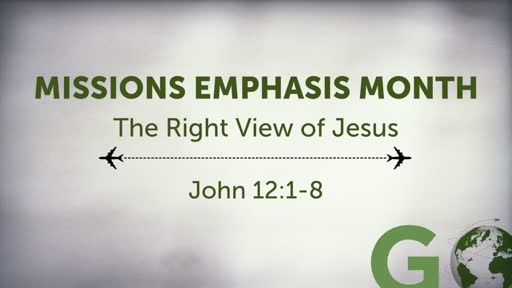Missions Emphasis Month 
