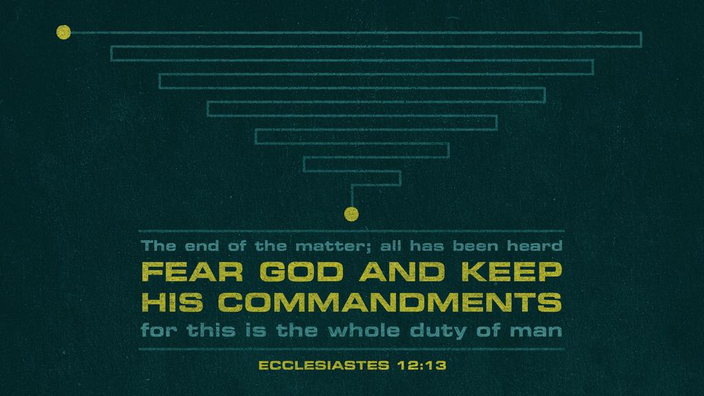 Ecclesiastes 12:13 large preview