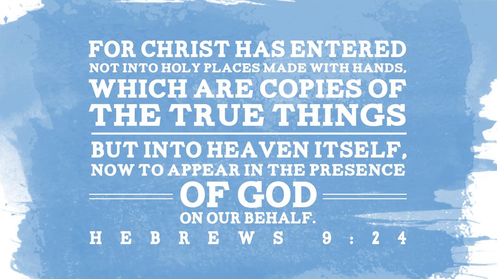 Hebrews 9:24 large preview