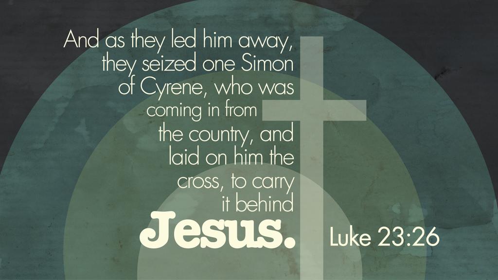 Luke 23:26 large preview