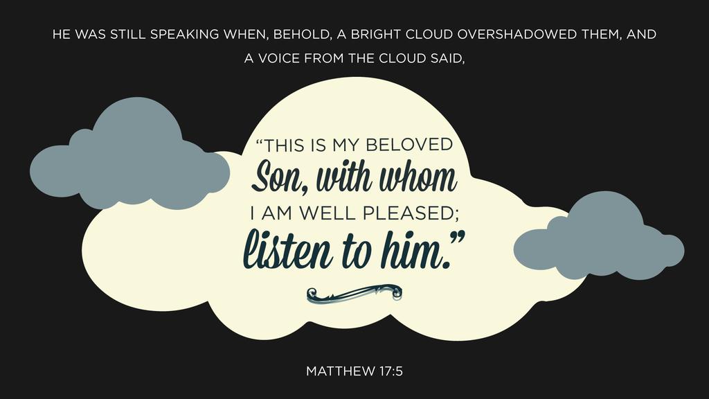Matthew 17:5 large preview