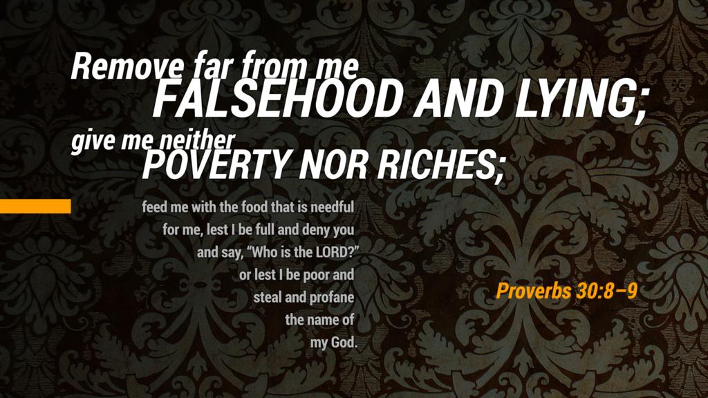 Proverbs 30:8–9 large preview