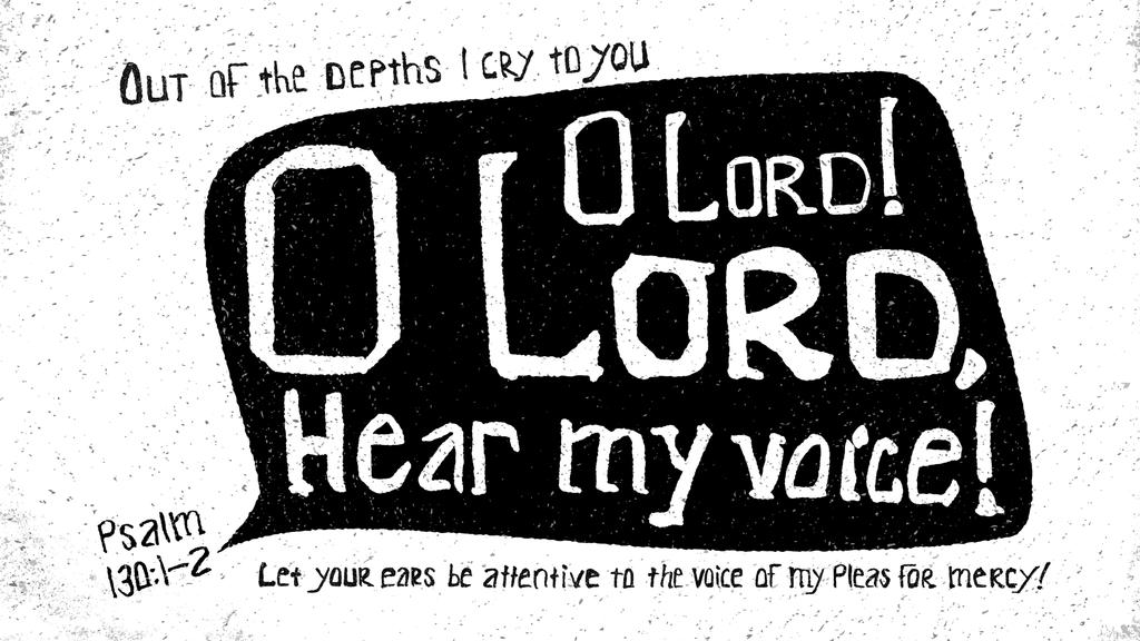 Psalm 130:1–2 large preview