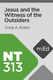 NT313 Jesus and the Witness of the Outsiders