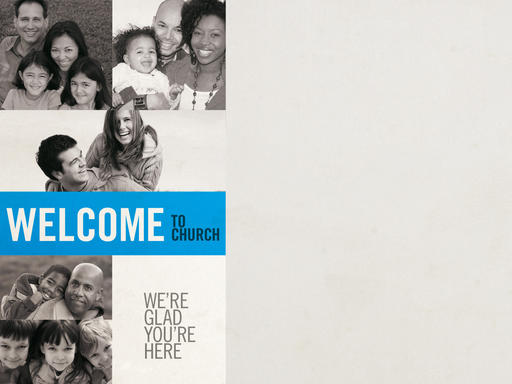 Welcome To Church Alt-1-Standard 4X3 Welcome To Church Alt-1-Standard 4X3