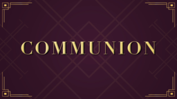 Communion Purple and Gold  PowerPoint Photoshop image 1