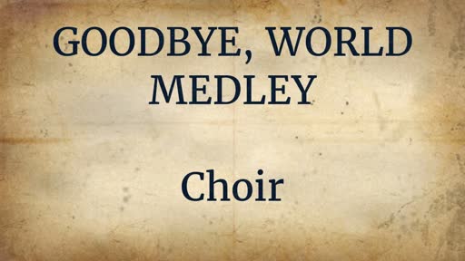 LOVE, ANTIDOTE for FEAR Pastor Jim Smith 08/26/18