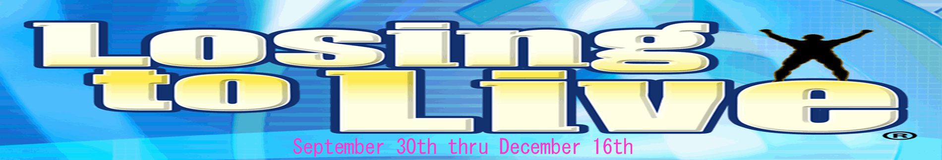 LOSING TO LIVE Thin Banner Logo