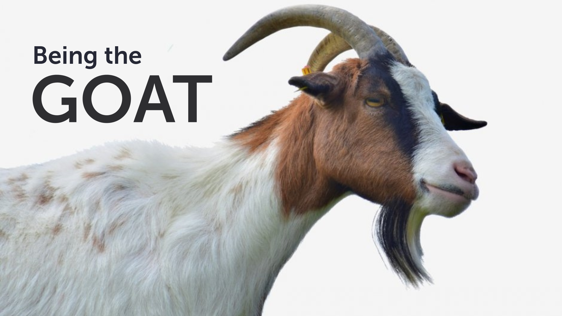 Being the GOAT - Logos Sermons