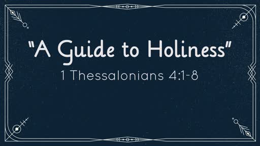 "A Guide to Holiness"