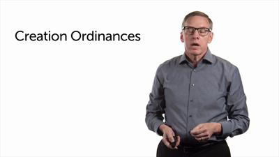 Creation Ordinances