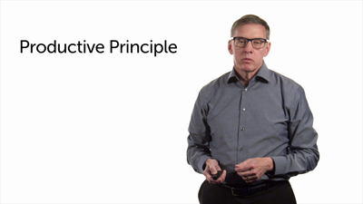 Productive Principle