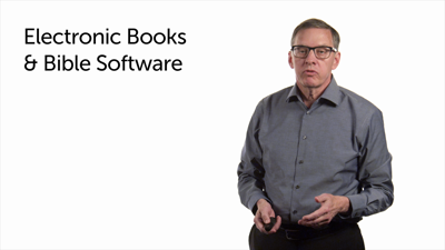 Electronic Books and Bible Software