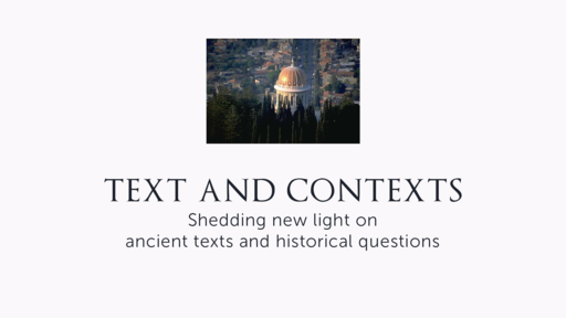 Text and Contexts