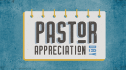 Pastor Appreciation Calendar  PowerPoint image 1