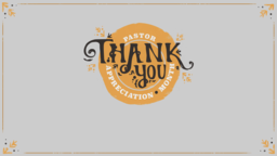 Pastor Appreciation Thank You  PowerPoint image 8