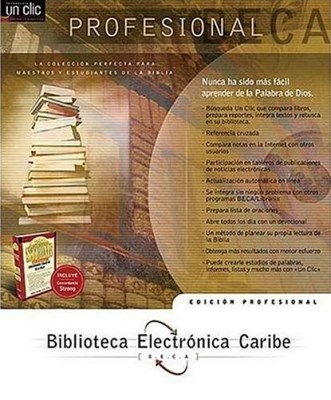 Biblioteca electrónica Caribe edición profesional